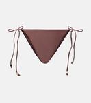 Ада бикини низ с бисером Faithfull, Cacao - фото