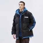 Пуховик Unisex Paddy Julia, бежевый/синий - фото 8