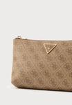 Клатч Guess LAUREL II WRISTLET POUCH, Latte/Beige - фото 4