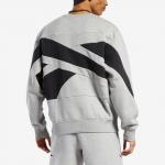 Классическая толстовка BV Crew Reebok, цвет Gray_100027843 - фото 3