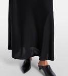 Вязаное макси-платье Jil Sander, черный - фото 6