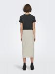 Юбка ONLY ONLBianca, экрю - фото 4