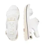 Кожаные босоножки макси Wonder Liu Jo, белый - фото 3