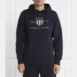 Толстовка обычного кроя Gant, синий - фото