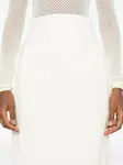 Юбка-карандаш Wardrobe.Nyc, белый - фото 5