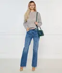 Джинсы Flare fit Twin-Set, синий - фото 2