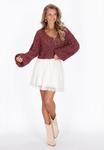 Джемпер IZIA Jumper, Burgundy/Red - фото 2