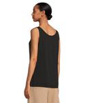 Топ Eileen Fisher Scoop Neck Tank, черный - фото 3