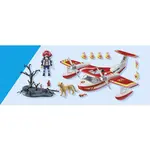 Детский конструктор Playmobil Firefighting Plane With Extinguishing Function, серебряный - фото 6