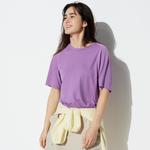 Футболка Uniqlo Dry EX с круглым вырезом, черный - фото 3