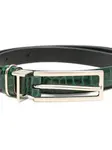 Ремень с пряжкой Tom Ford, зеленый - фото 3