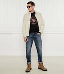 Футболка Guess Jeans Slim Fit с принтом, черный - фото 2