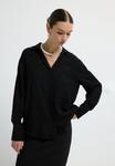 Блуза adL Button-down blouse, Black - фото 5