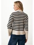 Пуловер Mexx Pullover, цвет Beige/Schwarz - фото 3