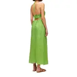 Длинное льняное платье Sundek, зеленый - фото 2