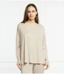 Блузка Джио Relaxed fit Mm, бежевый - фото 3