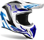 Шлем Aviator Ace 2 Ground, белый / синий - фото 2