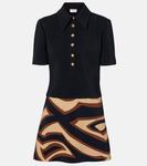 Платье-поло Labirinto Pucci, Nero - фото