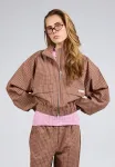 Бомбер zoe Oh April, Cocoa Dust Check - фото
