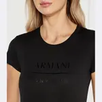 Облегающая футболка Armani Exchange, черный - фото 4