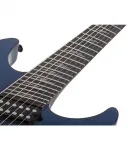 Совершенно новая гитара Schecter Reaper-7 Elite Multiscale, глубокий океанский синий - фото 3