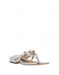 Сандалии Sergio Rossi, серебряный - фото 2