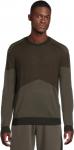 Свитер Armani Exchange Men's Wool Blend Pullover, Sauge/Chocolate Mel - фото