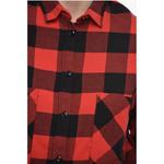 Красная хлопковая рубашка Woolrich, Red - фото 3