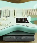 Fender American Performer Strat HSS Maple Satin Surf Green US22069619 - фото 3