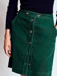 Мини-юбка из вельвета Cecelia Boden, Emerald Night - фото 4