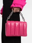 STAND STUDIO стеганый клатч Hera, розовый - фото 3