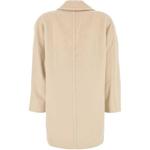 Пальто Max Mara Studio Molo двубортное с длинными рукавами MaxMara Studio, Ecru - фото 3