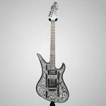 Электрогитара Schecter Avenger FR Przym Palladium - черная - фото 7