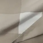 Постельное белье Primera «Basic Percale» в современном клетчатом дизайне, белый/бежевый - фото 3