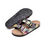 Шлепанцы унисекс Golofi, цвет 101 small flowers - фото 31