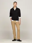 Tommy Hilfiger Тройер "ESSENTIAL COTTON ZIP MOCK", черный - фото 7