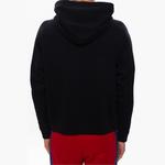 Толстовка мужская Gucci с логотипом, черный / красный / зеленый - фото 4