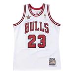 Баскетбольное джерси Mitchell & Ness NBA AU 97 23, белый - фото