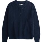 Abercrombie＆Fitch Топ женский морской синий - фото