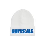 Шапка Supreme Stencil Beanie, белый - фото