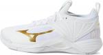 Кроссовки Wave Momentum 2 Mizuno, цвет White/Gold - фото 4