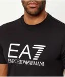 Футболка slim fit Ea7, черный - фото 4