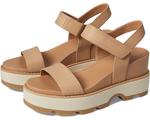 Туфли SOREL Joanie IV Y Strap Wedge, цвет Honest Beige/Bleached Ceramic - фото