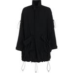 Пальто r-string Yohji Yamamoto, черный - фото