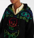 Шерстяной свитер с капюшоном Polo Ralph Lauren, Polo Black Multi - фото 4