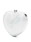 Мини-сумка Crystal Heart MACH & MACH, белый - фото 3