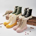 Ботинки Unisex Sand Yellow|Grey Powder Native - фото 8