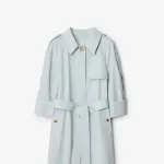 Burberry Тренч Women's Light Blue - фото 2