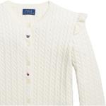 Детский свитер Polo Ralph Lauren, белый - фото 7