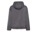 Женская двусторонняя куртка с капюшоном Olsen, Misty grey - фото 4